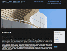 Tablet Screenshot of admarchitects.us